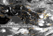 Cyclone Michong to hit Andhra Pradesh coast