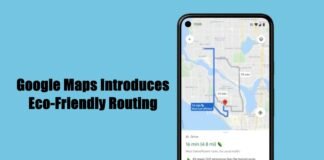 Eco-Friendly Routing on Google Maps