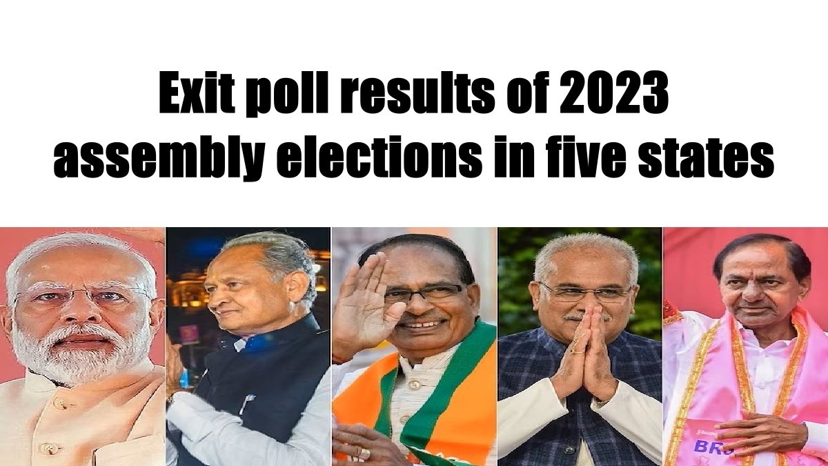 Close contest in Chhattisgarh and Telangana, BJP ahead in Rajasthan and MP, ZPM surges in Mizoram