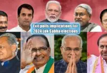 Exit polls implications for 2024 Lok Sabha elections, the mood of the voters, and strategies of parties Exit polls implications for 2024 Lok Sabha elections