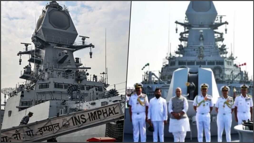 Ins Imphal India commissions INS Imphal, its first warship named after a North ...