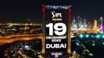 IPL 2024 Auction to be Held in Dubai on December 19