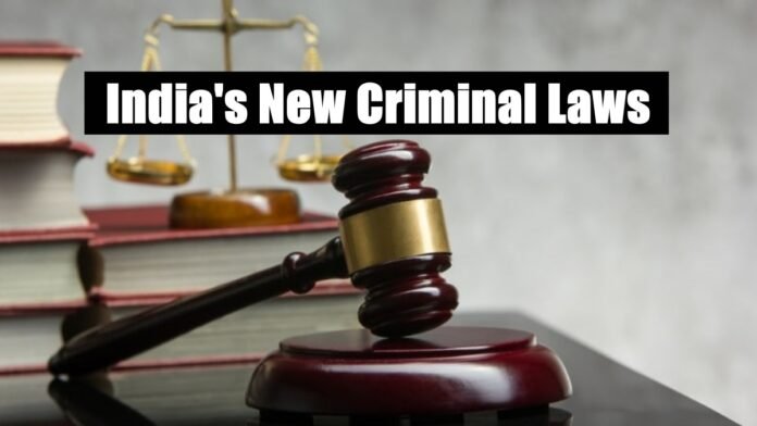 Indias New Criminal Laws