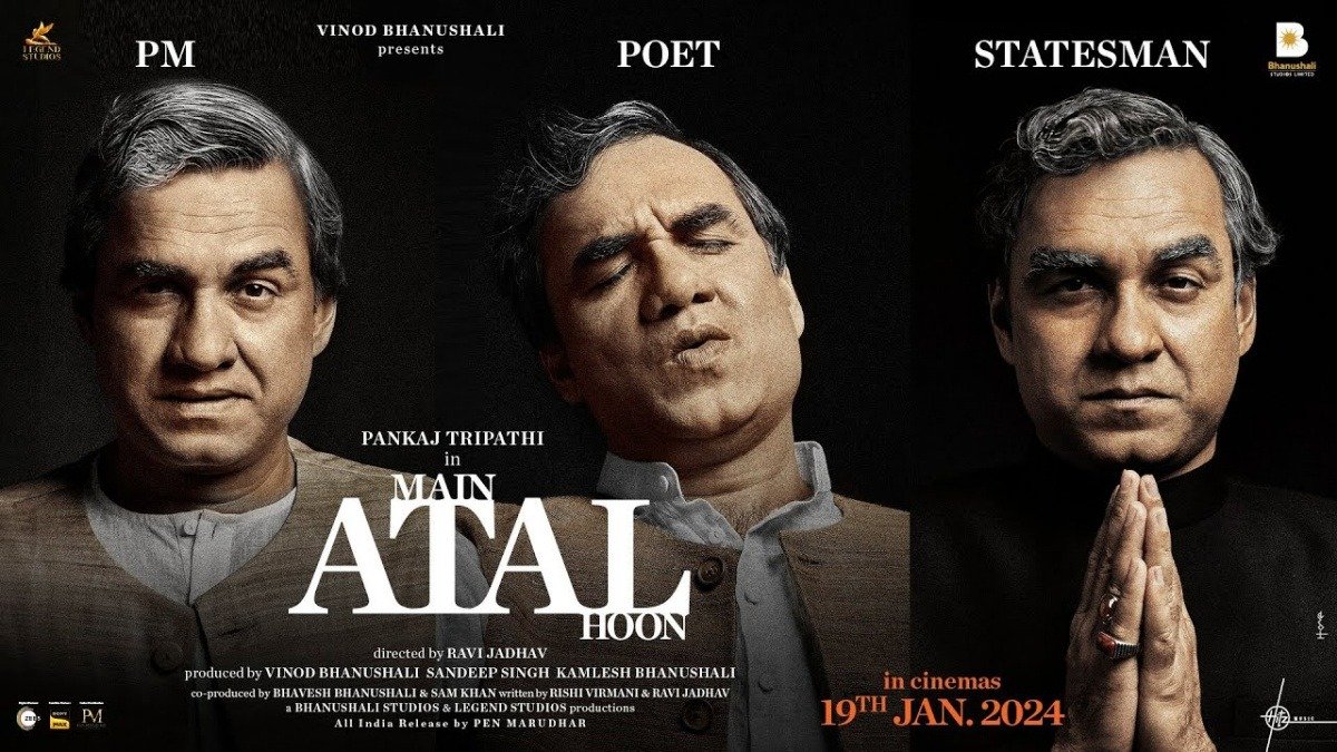 ‘Main Atal Hoon’ trailer: Pankaj Tripathi shines as Atal Bihari Vajpayee in the biopic of the legendary leader
