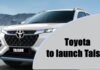 Toyota to launch Taisor