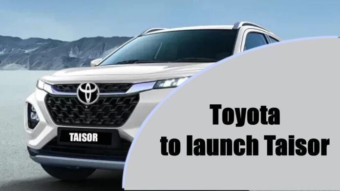 Toyota to launch Taisor