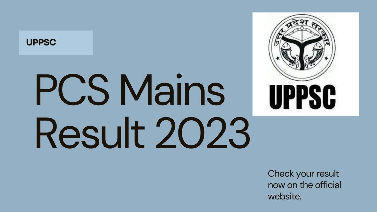 UPPSC PCS Mains Result 2023: 451 candidates qualify for interview, check details here