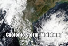 cyclonic storm Maichong