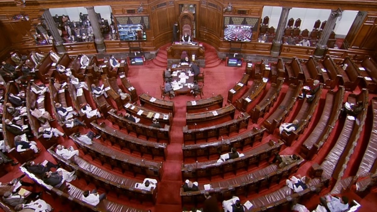 Rajya Sabha passes bill to regulate appointment and removal of election commissioners, opposition protests