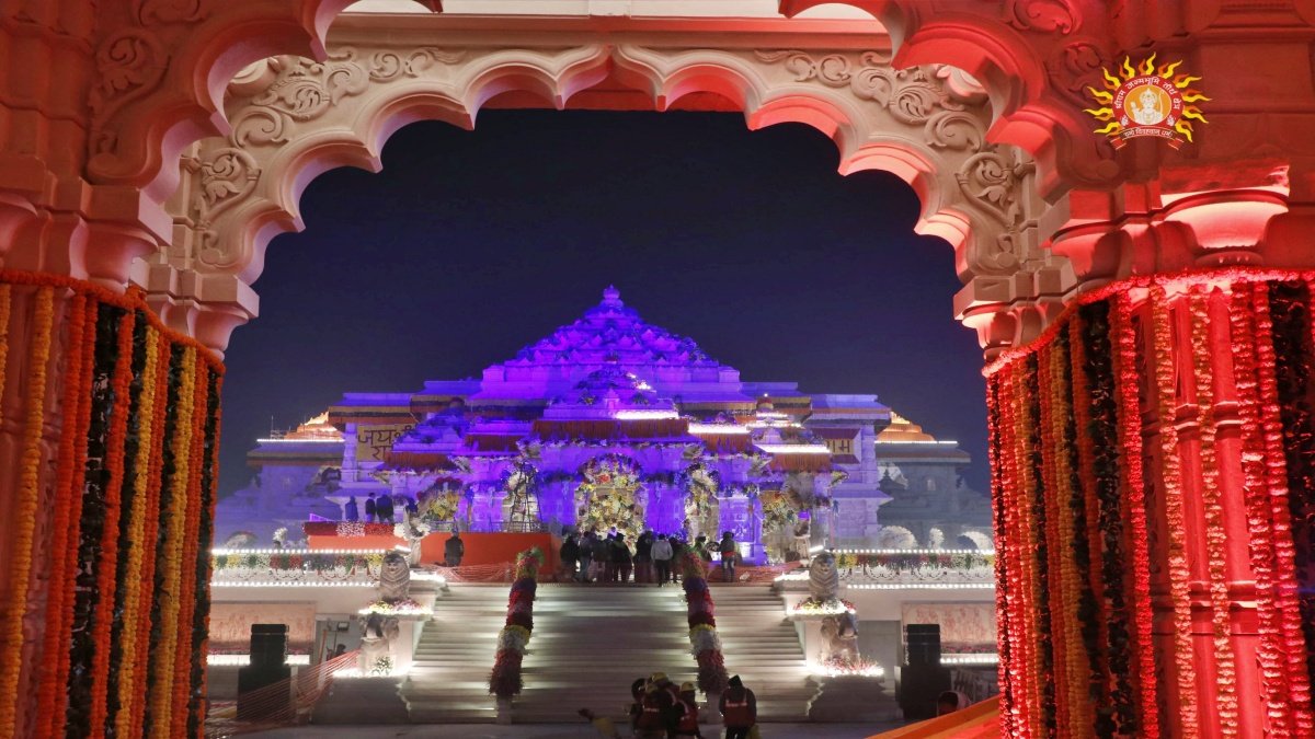 Ayodhya prepares for Ram Mandir Pran Pratishtha amid tight security