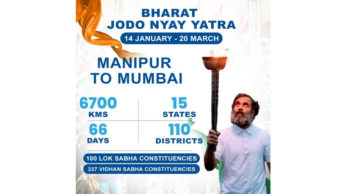 Rahul Gandhi to embark on Bharat Jodo Nyay Yatra from January 14, aims to spread message of justice