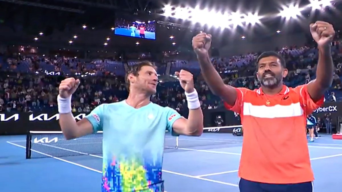Bopanna makes history with Australian Open men’s doubles triumph