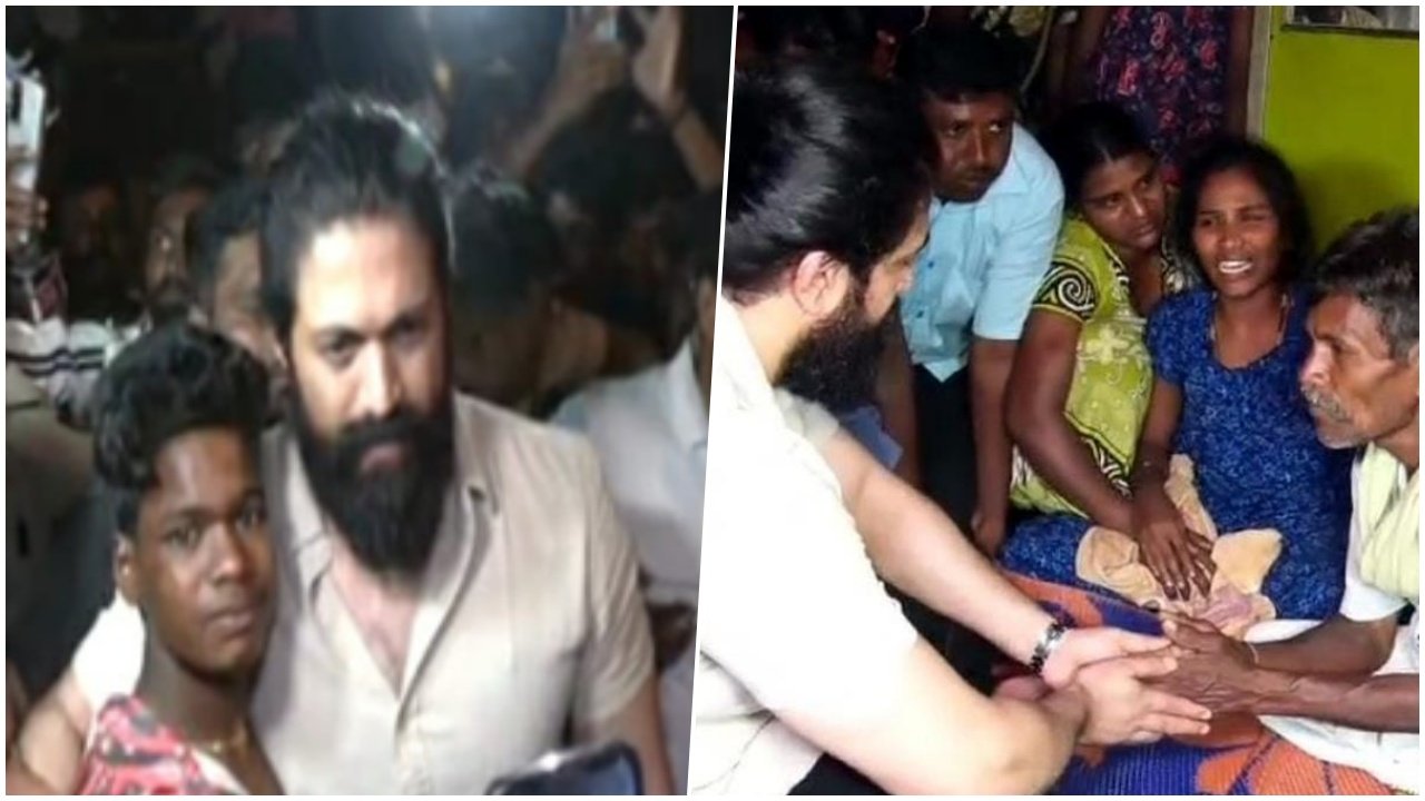 KGF star Yash consoles bereaved families after three fans die in freak accident