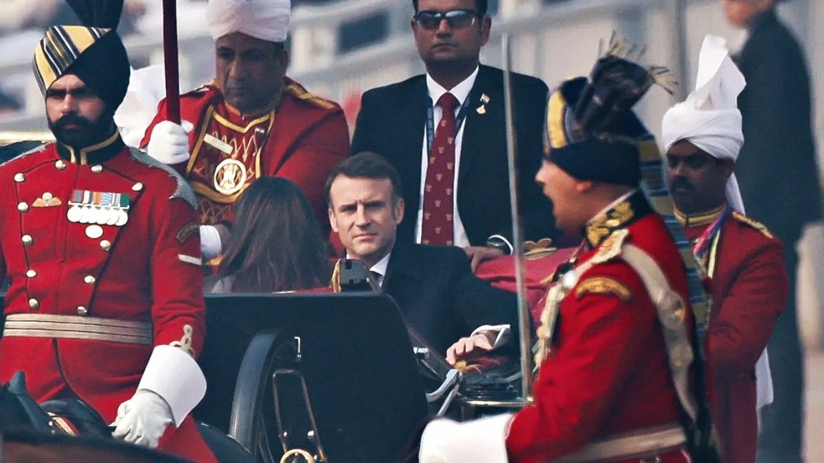 Macron celebrates India’s 75th Republic Day as chief guest