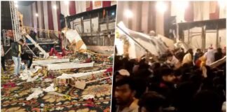 Stage collapse at Delhi's Kalkaji temple