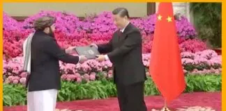 Xi Jinping received the credentials of Bilal Karimi