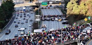 block highway in Seattle