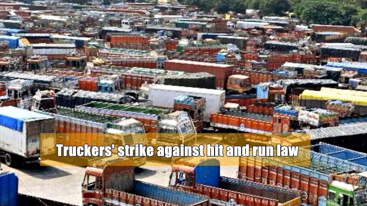 Truckers’ strike against hit and run law paralyzes transport sector