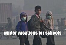 winter vacations for schools