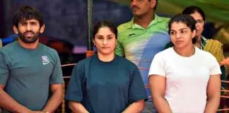 Bajrang Punia-Vinesh Phogat-Sakshi Malik