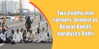 Bharat Bandh paralyzes Delhi