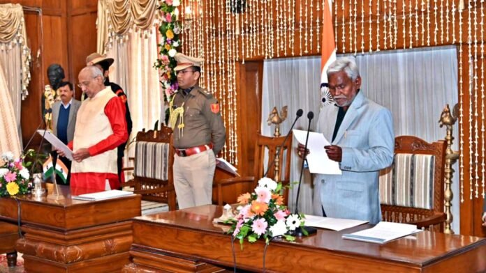 Champai Soren sworn as CM
