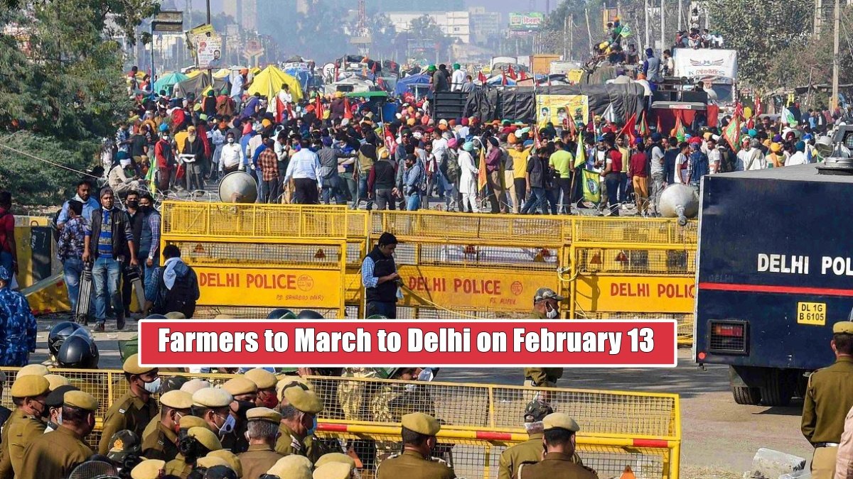 Situation tense on Punjab-Haryana border;  Border sealed, considering the call of farmers, borders of surrounding districts sealed