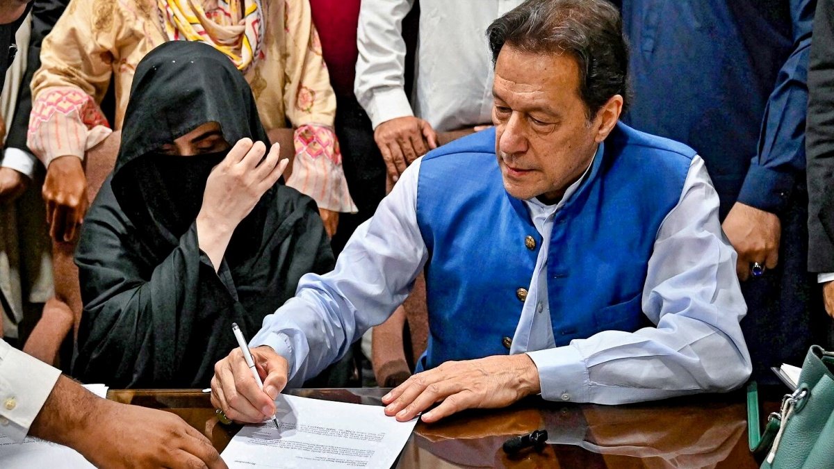 Pakistan’s ex-PM Imran Khan and wife jailed for illegal marriage