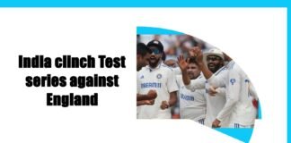 India clinch Test series against England