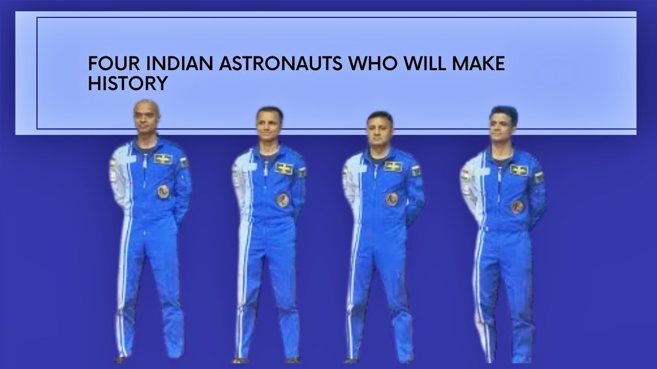Meet the four Indian astronauts who will make history with Gaganyaan mission