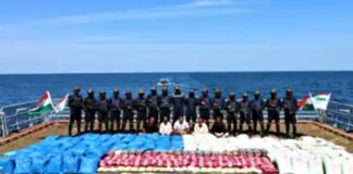 Indian Navy and NCB seize record-breaking drug