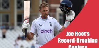 Joe Roots Record-Breaking Century