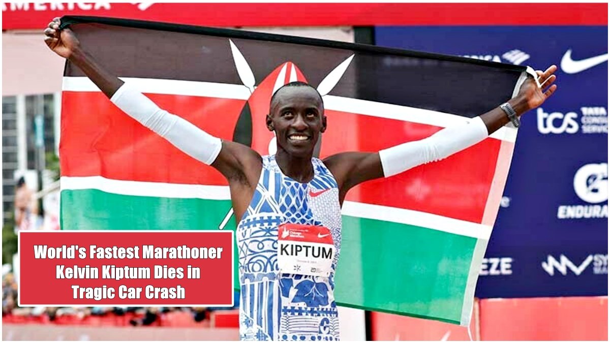 World’s Fastest Marathoner Kelvin Kiptum Dies in Tragic Car Crash
