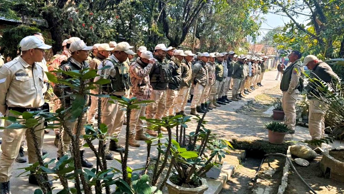 Manipur commandos protest against attack on senior officer’s residence
