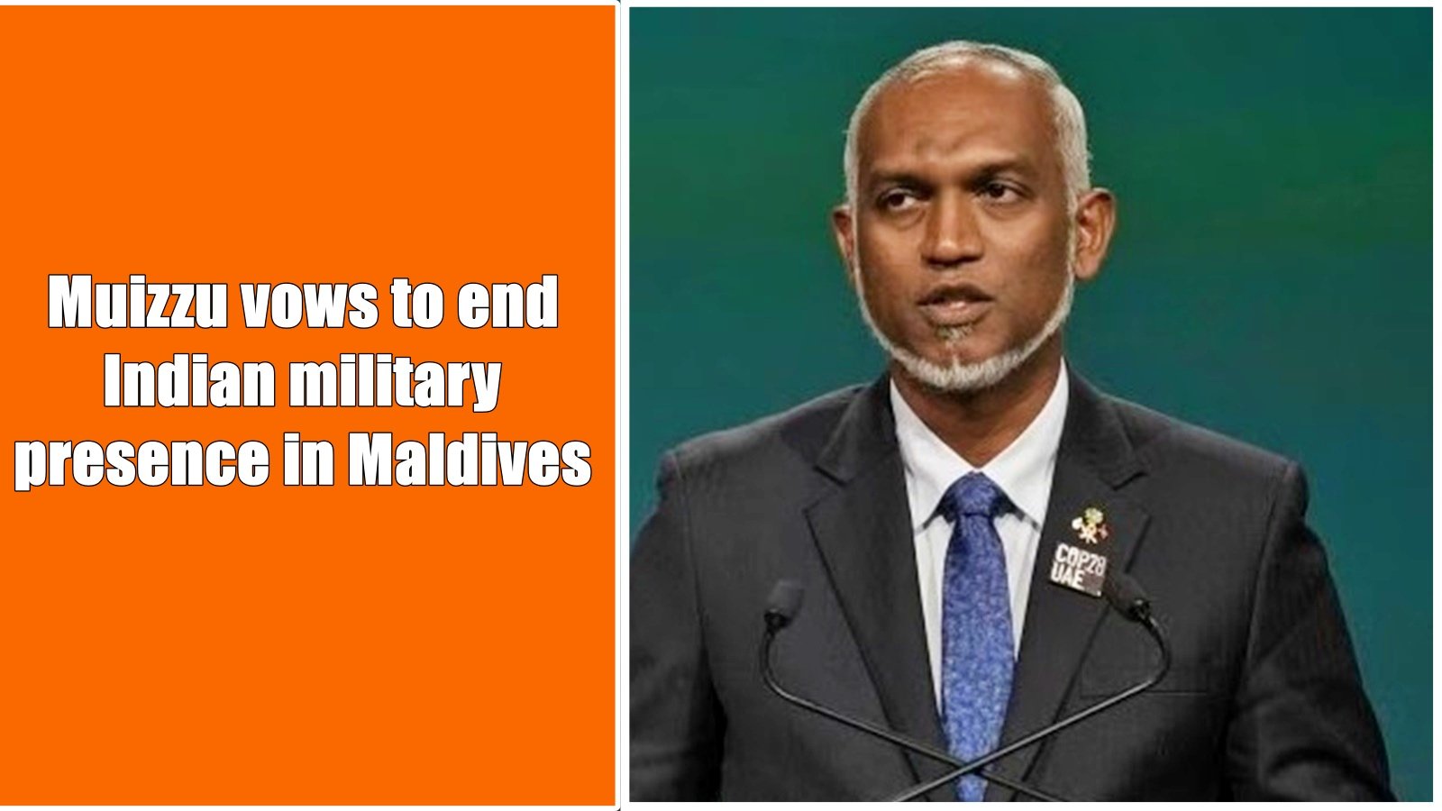 Muizzu vows to end Indian military presence in Maldives, faces opposition boycott