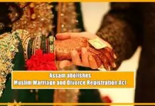 Muslim Marriage and Divorce Registration Act