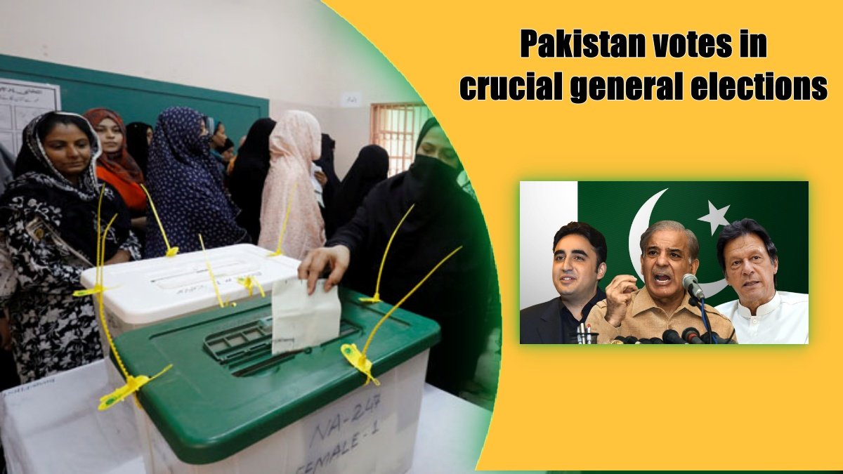 Pakistan votes in crucial general elections amid security threats and political turmoil