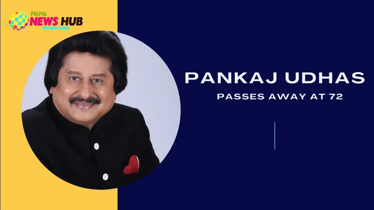 Pankaj Udhas, the legendary ghazal singer, passes away at 72