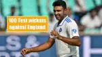 Ashwin becomes first Indian to claim 100 Test wickets against England R ashwin
