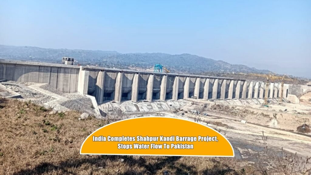 Shahpur Kandi Barrage Project