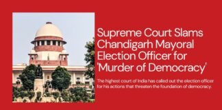 Supreme Court slams Chandigarh mayoral election officer