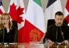 Western leaders visit Ukraine