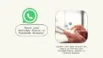 WhatsApp Status on Facebook Stories