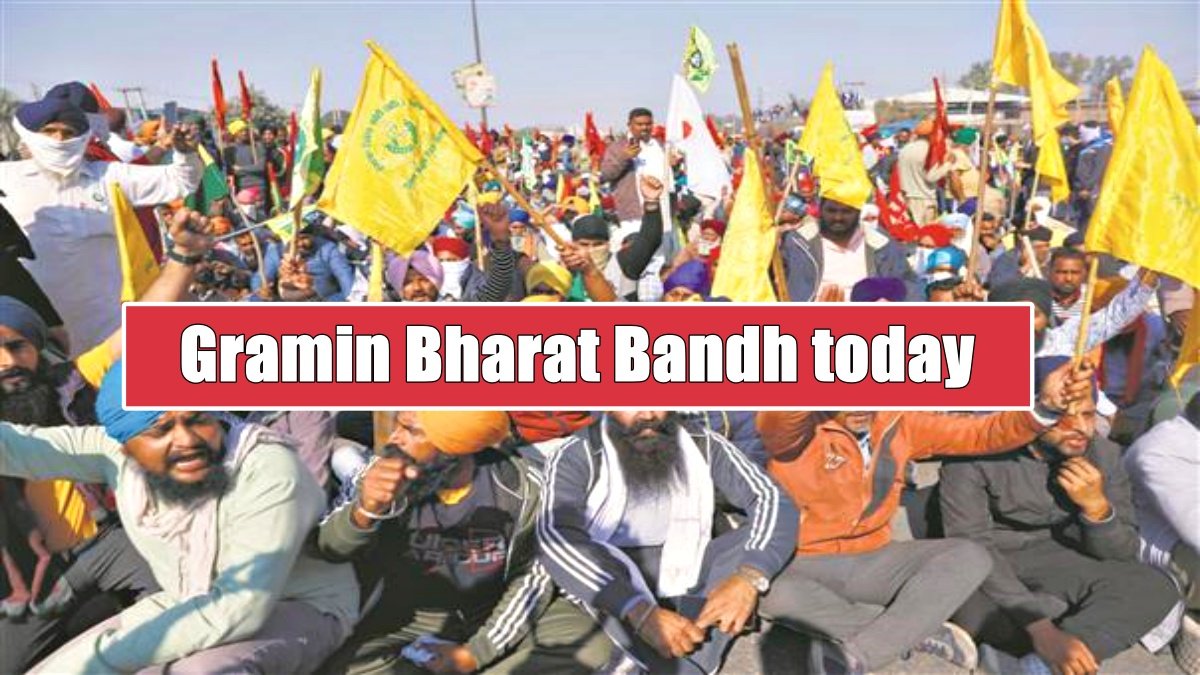 “Stalemate Escalates: United Kisan Morcha Declares Gramin Bharat Bandh