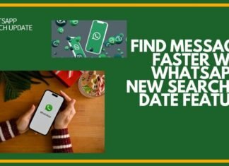 whatsapp search by date