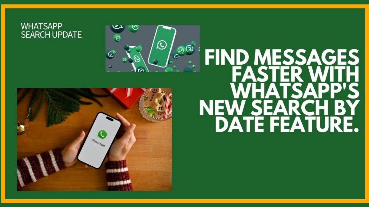 WhatsApp introduces search by date feature to make finding messages easier