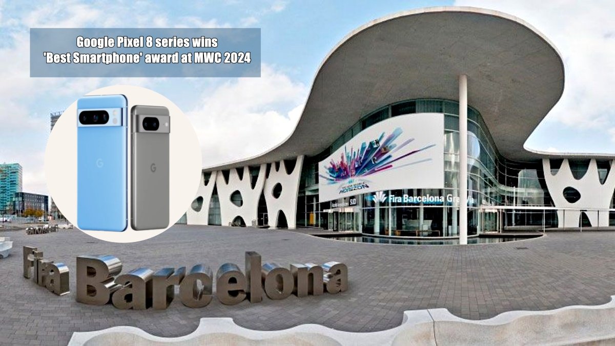 Google Pixel 8 series wins ‘Best Smartphone’ award at MWC 2024