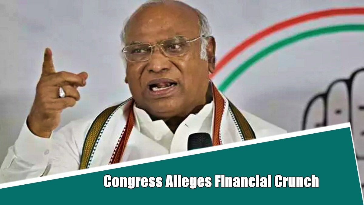 Congress Alleges Financial Crunch Amidst Election Season: Accounts Frozen Over Tax Dispute