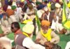 Farmers Mahapanchayat at Ramlila Maidan