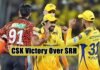 CSK Victory Over SRH